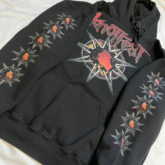 Slipknot Knotfest 2022 Tour Hoodie - Large - Picture 3 of 5